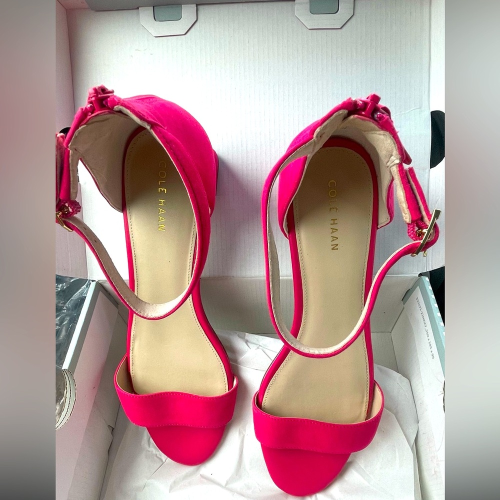 Cole Haan Pink heels